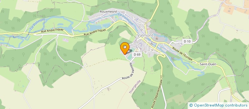 localisation de l'entreprise DELPLAN  THIERGEVILLE