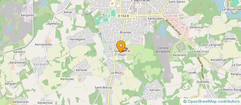 localisation de l'entreprise DELRON à PLOEMEUR