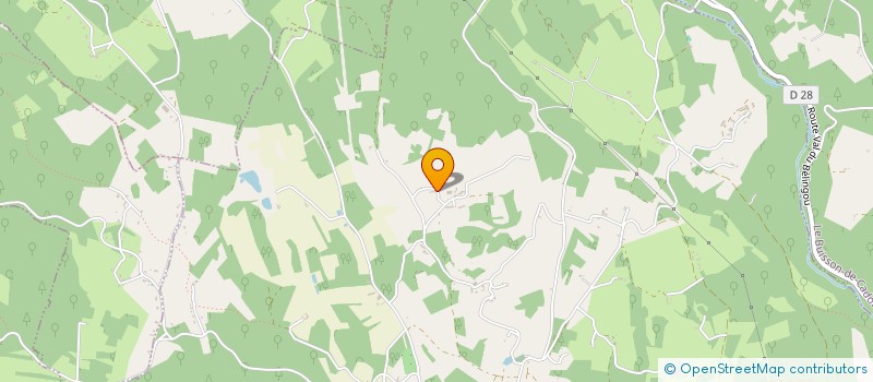 localisation de l'entreprise DELRUE RUDY à LE BUISSON-DE-CADOUIN