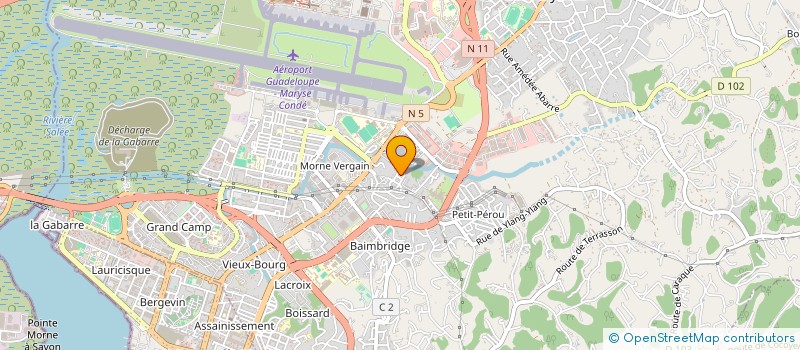 localisation de l'entreprise DELS  LES ABYMES