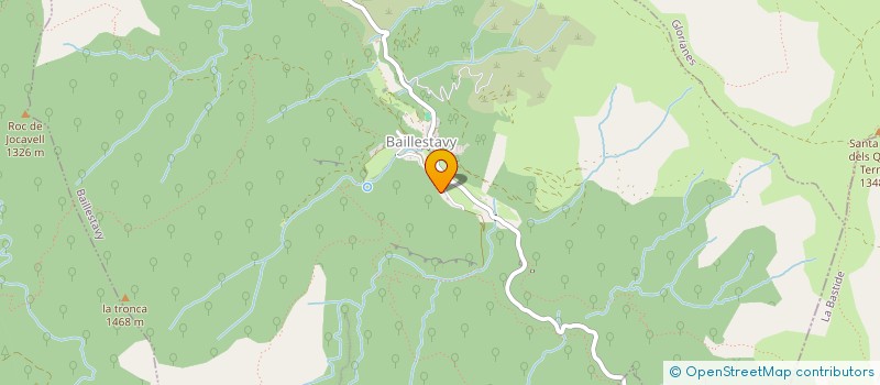 localisation de l'entreprise DELS CAMPS DE LA CREU  BAILLESTAVY