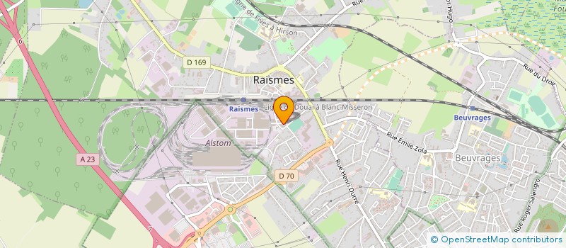 localisation de l'entreprise DELS MECANIQUE à RAISMES