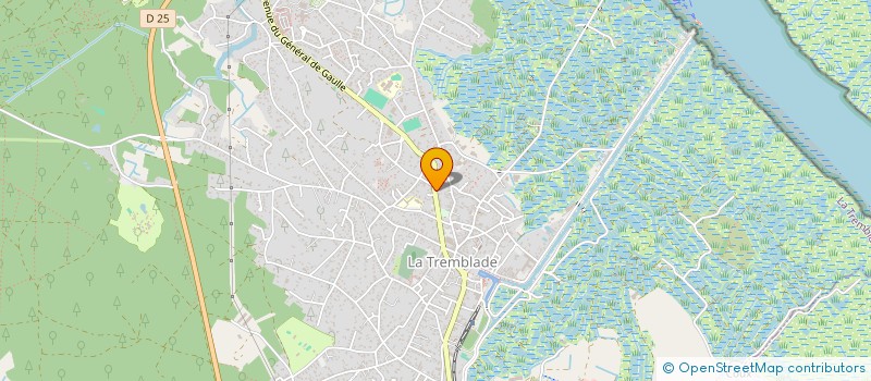 localisation de l'entreprise DELS PROTECT  LA TREMBLADE