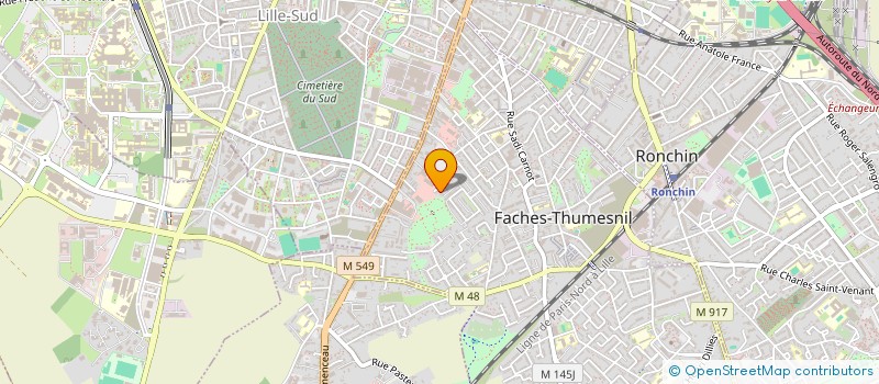 localisation de l'entreprise DELSCIT  WATTIGNIES