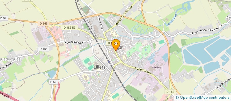 localisation de l'entreprise DELSERT REMI à LILLERS