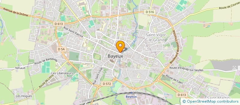 localisation de l'entreprise DELSESCAUX & CO  BAYEUX