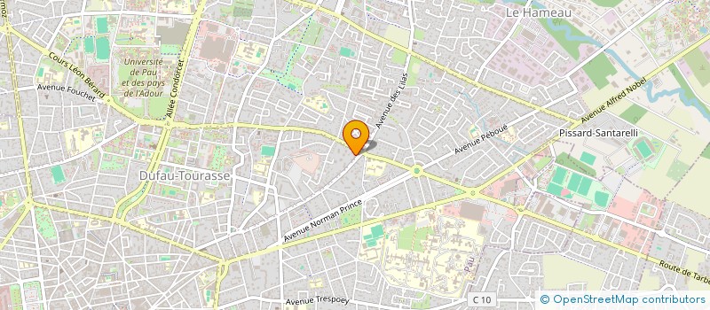 localisation de l'entreprise DELSICO à PAU