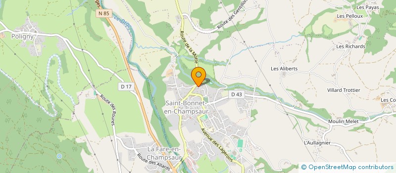 localisation de l'entreprise DELSIDOUS  SAINT-BONNET-EN-CHAMPSAUR