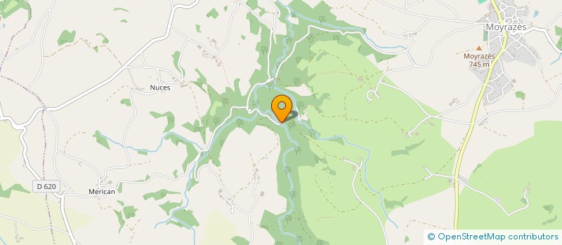 localisation de l'entreprise DELSOL  MOYRAZES