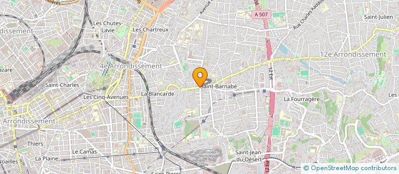 localisation de l'entreprise DELSOL à MARSEILLE