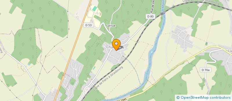 localisation de l'entreprise DELSOL EVOLUTION  CHAMIGNY