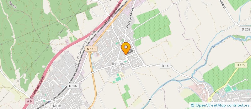 localisation de l'entreprise DELSOLUMA  BERNIS