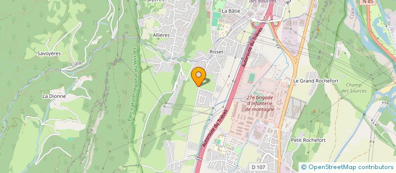 localisation de l'entreprise DELSTEF à VARCES-ALLIERES-ET-RISSET