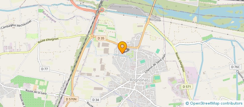 localisation de l'entreprise DELSUC  ROGNONAS