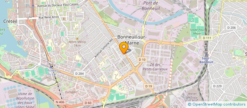 localisation de l'entreprise DELSY  BONNEUIL-SUR-MARNE