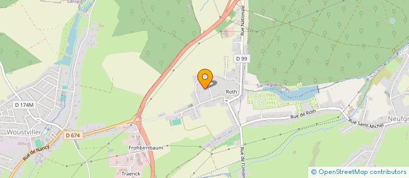 localisation de l'entreprise DELSY  HAMBACH