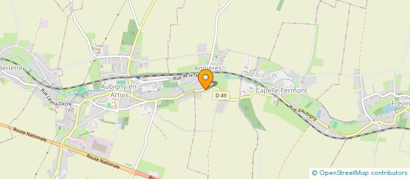 localisation de l'entreprise DELSY'STM  AGNIERES