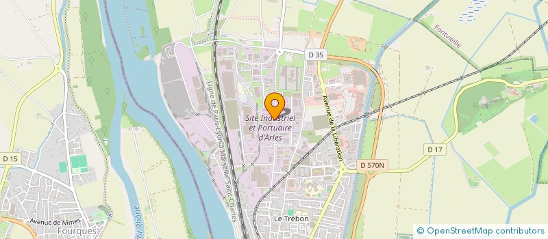 localisation de l'entreprise DELT'ALARM à ARLES