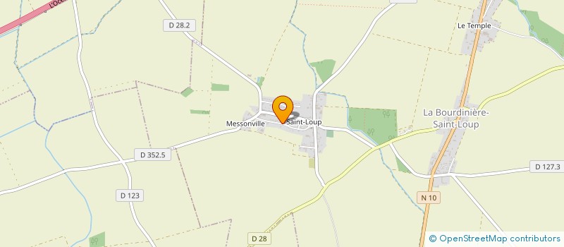 localisation de l'entreprise DELTA 28  LA BOURDINIERE-SAINT-LOUP