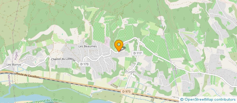 localisation de l'entreprise DELTA  PUGET