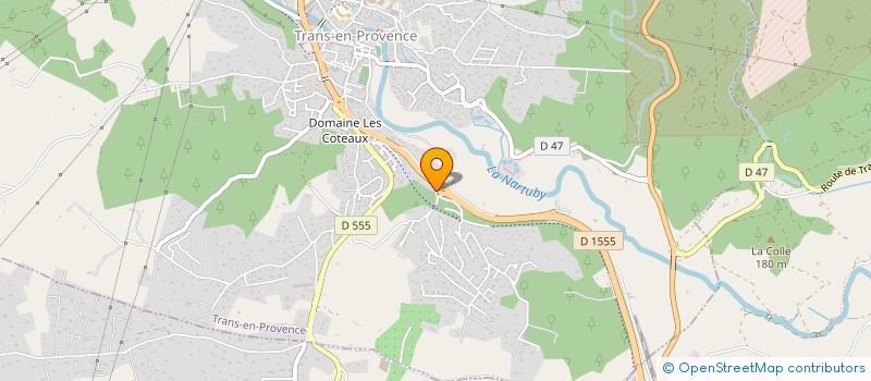 localisation de l'entreprise DELTA à TRANS-EN-PROVENCE