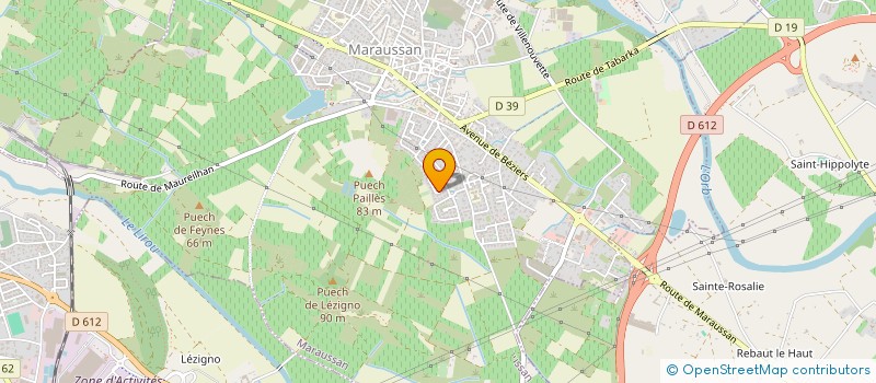 localisation de l'entreprise DELTA  MARAUSSAN