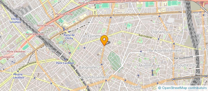 localisation de l'entreprise DELTA 7 à PARIS