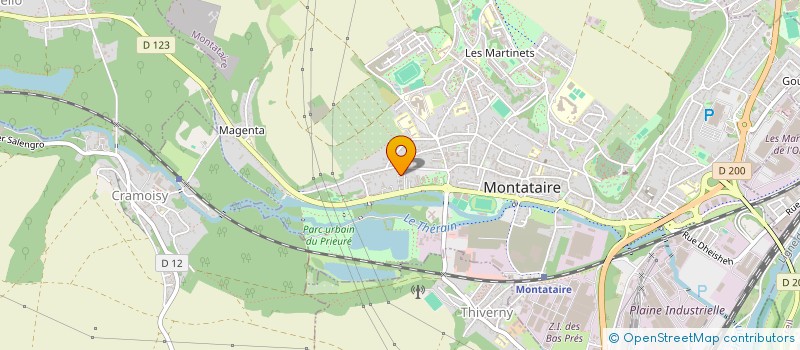 localisation de l'entreprise DELTA  MONTATAIRE