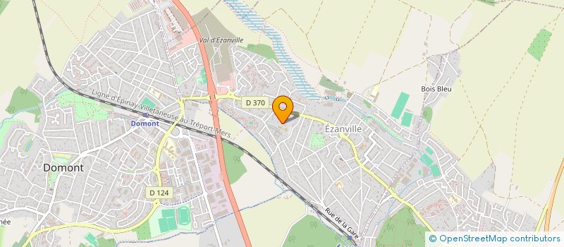 localisation de l'entreprise DELTA  EZANVILLE