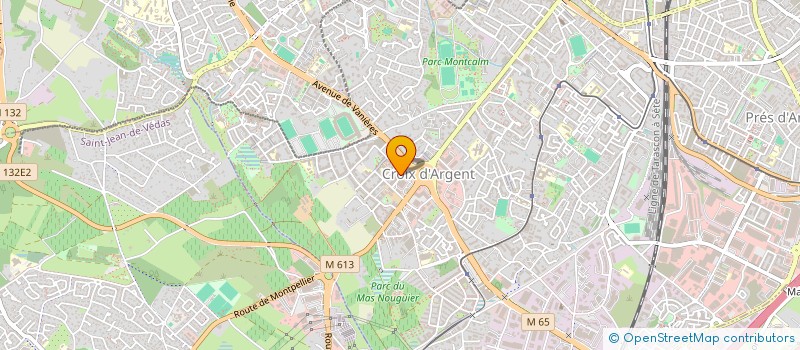 localisation de l'entreprise DELTA à MONTPELLIER