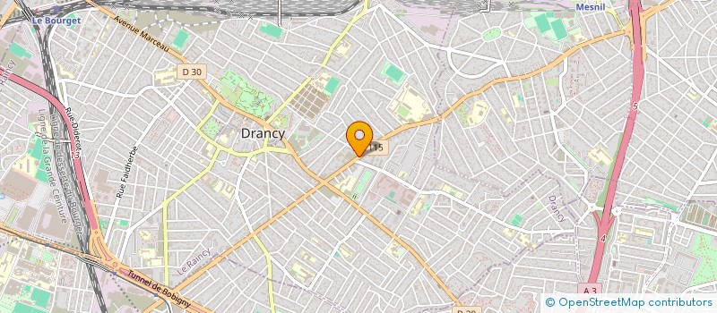 localisation de l'entreprise DELTA à DRANCY