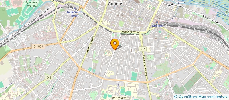 localisation de l'entreprise DELTA  AMIENS