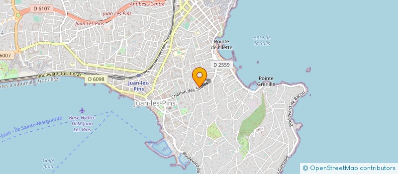 localisation de l'entreprise DELTA AUTOMATISMES à ANTIBES