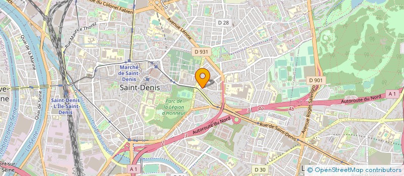 localisation de l'entreprise DELTA BAT à SAINT-DENIS