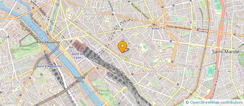 localisation de l'entreprise DELTA BATIMENT  PARIS