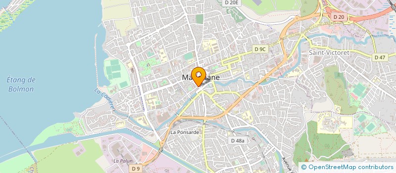 localisation de l'entreprise DELTA BATIMENT à MARIGNANE