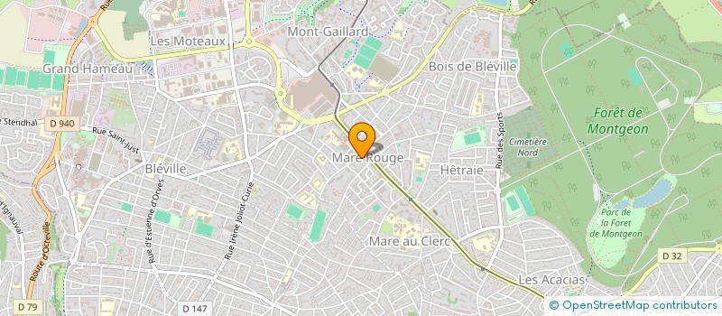 localisation de l'entreprise DELTA BATIMENT  LE HAVRE