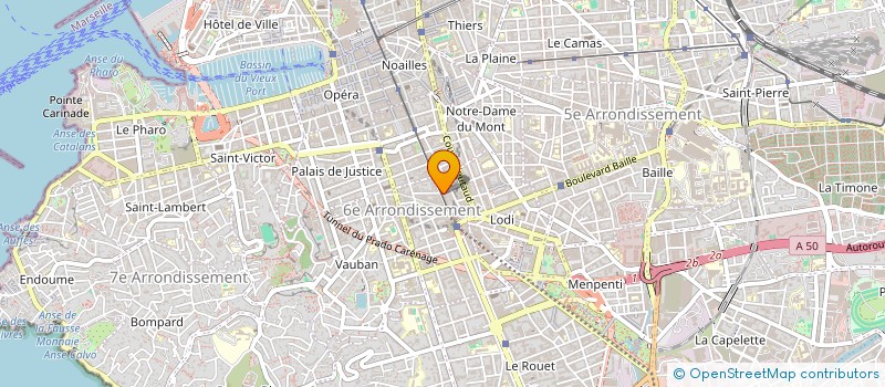 localisation de l'entreprise DELTA BUSINESS EXPORT à MARSEILLE