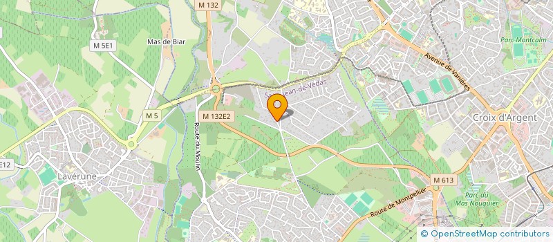 localisation de l'entreprise DELTA CAR  SAINT-JEAN-DE-VEDAS