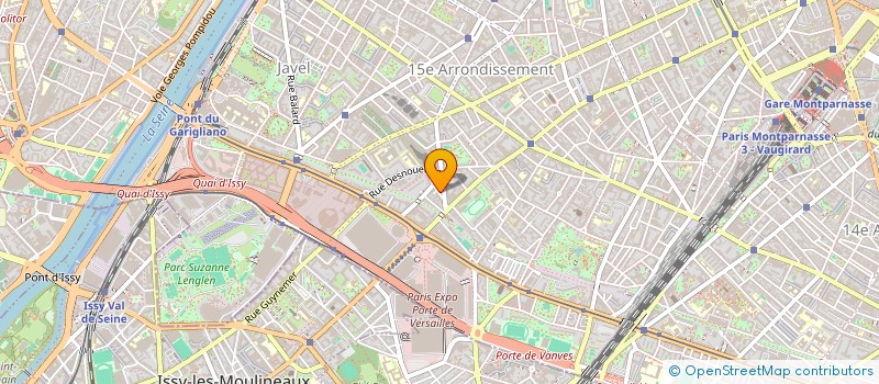 localisation de l'entreprise DELTA CASH  PARIS