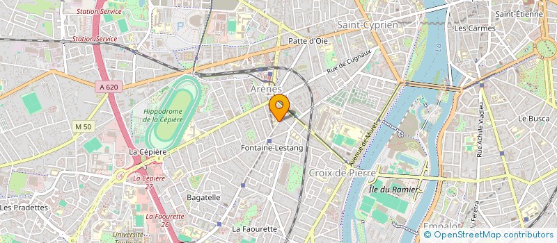 localisation de l'entreprise DELTA CEPS  TOULOUSE