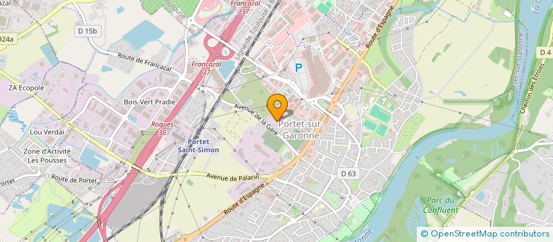 localisation de l'entreprise DELTA CHARPENTE 31 à PORTET-SUR-GARONNE
