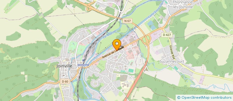 localisation de l'entreprise DELTA CHAUFFAGE à JOINVILLE
