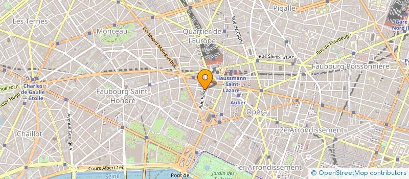 localisation de l'entreprise DELTA CLUB à PARIS