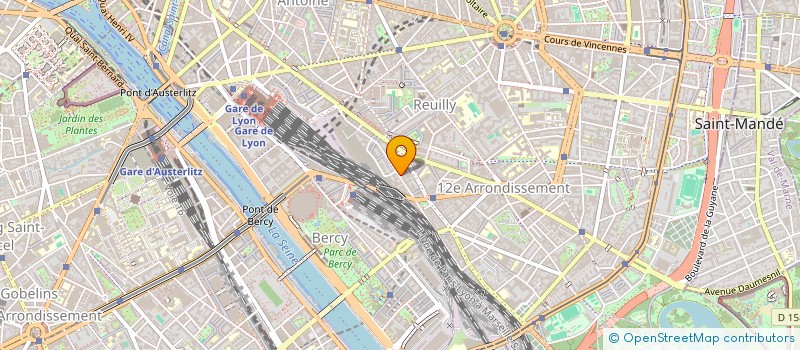 localisation de l'entreprise DELTA CODE PARIS  PARIS