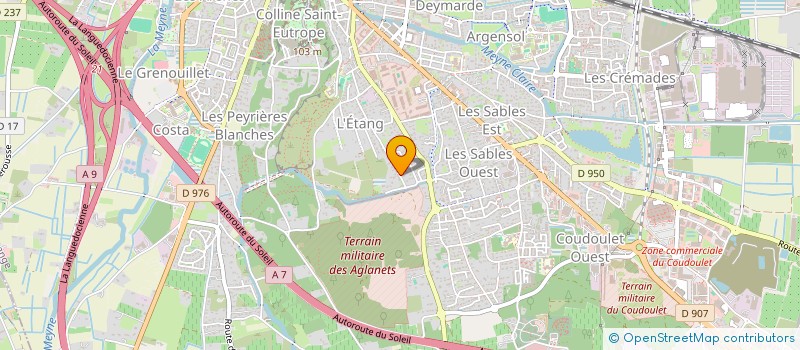 localisation de l'entreprise DELTA COM CONNECT  ORANGE