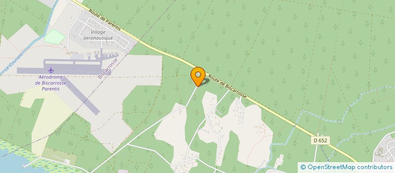 localisation de l'entreprise DELTA COMPT MONNAIE  PARENTIS-EN-BORN