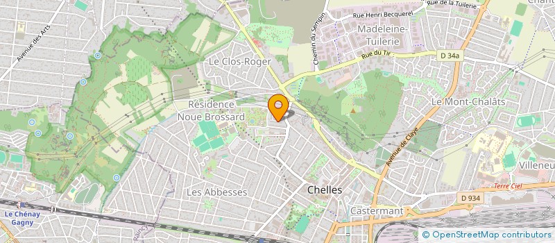 localisation de l'entreprise DELTA CONFORT SOLUTION  CHELLES