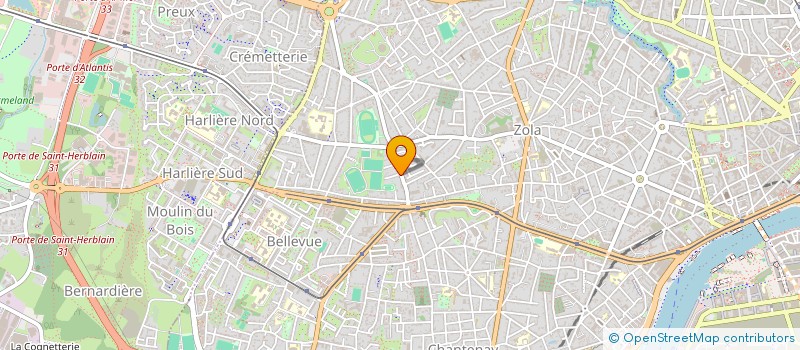localisation de l'entreprise DELTA CONSEIL à NANTES