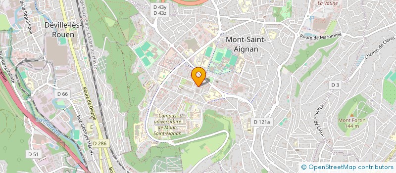 localisation de l'entreprise DELTA CONSEILS & STRATEGIES  MONT-SAINT-AIGNAN